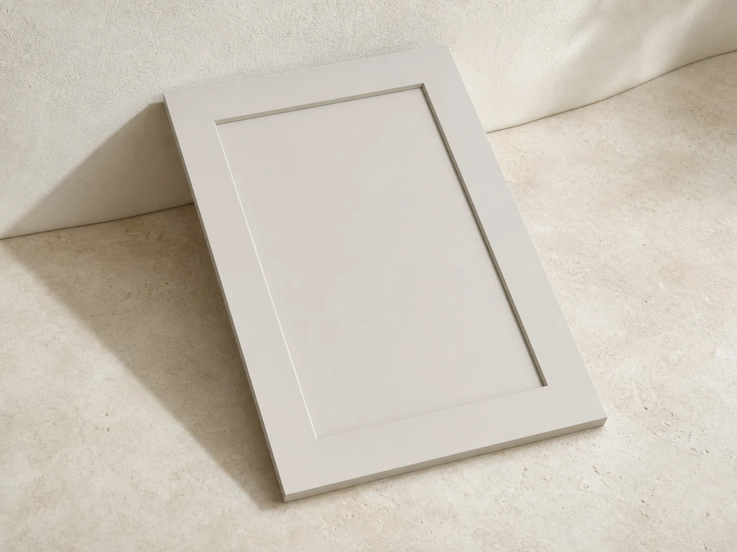 Shaker Light Dove cabinet door