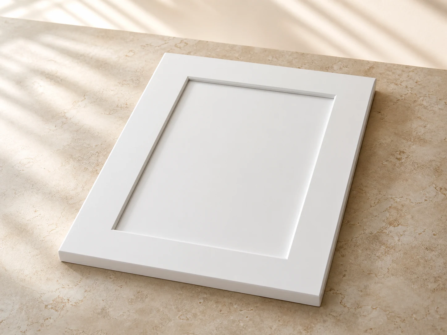 Shaker White cabinet door