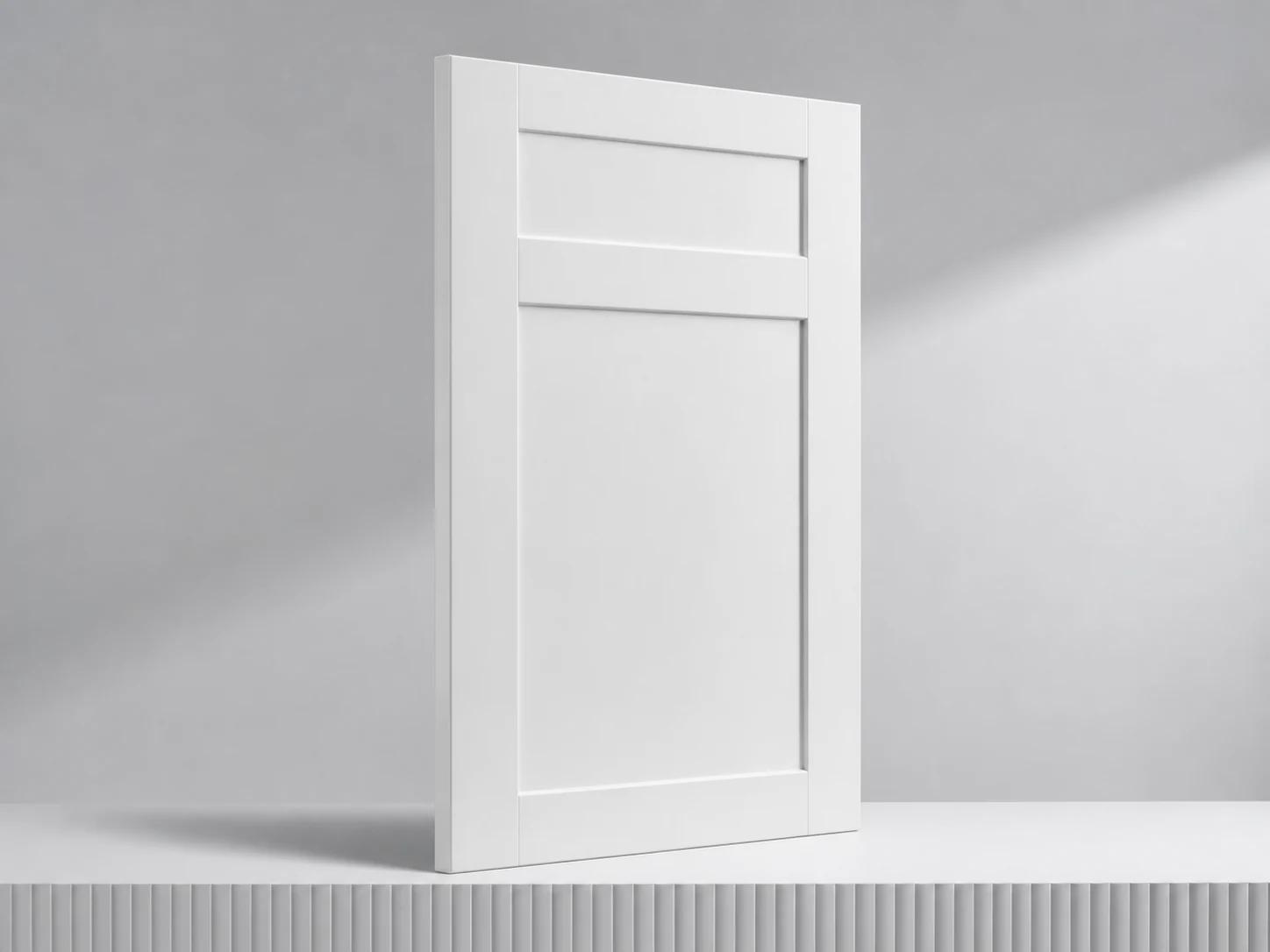 Shaker White cabinet door